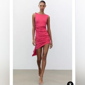 Zara Dress With Ruching